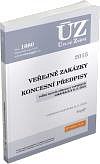 ÚZ Č. 1080 VEŘEJNÉ ZAKÁZKY, KONCESNÍ PŘEDPISY