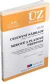 ÚZ č. 1116 CESTOVNÍ NÁHRADY 2016, MZDOVÉ A PLATOVÉ PŘEDPISY